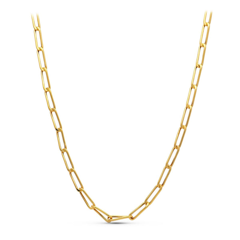 18K Bilbao Chain 50 cm 4 mm