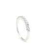 Anillos Finos Plata con Circonita Blanca Básico