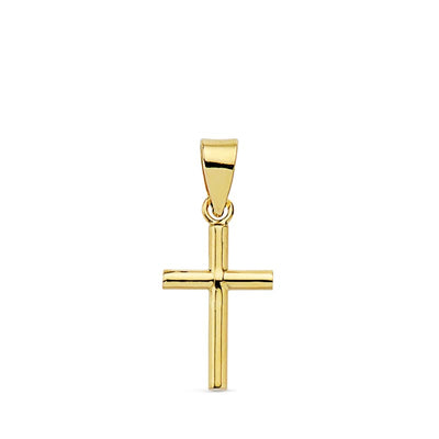 18K Cruz Lisa 15x8x1.5 mm