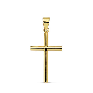 18K Plain Cross 23x13x2 mm