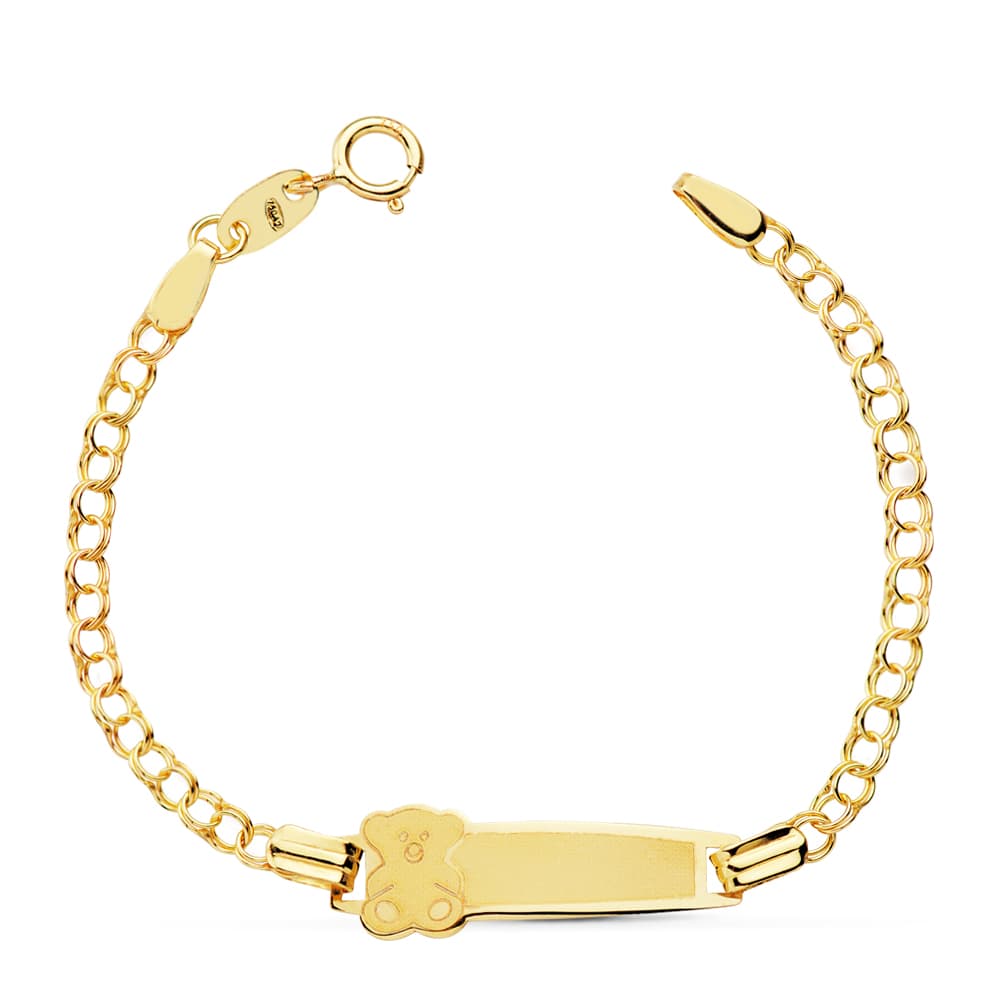 18K Bear Bracelet 12.5 cm