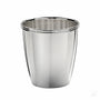 Vaso de bebé de plata de ley modelo liso