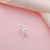 18K Pendientes Brillantes 0.20Qtes Si-H