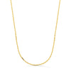 18K Solid Forced Chain Width: 1.9mm Length: 60 cm