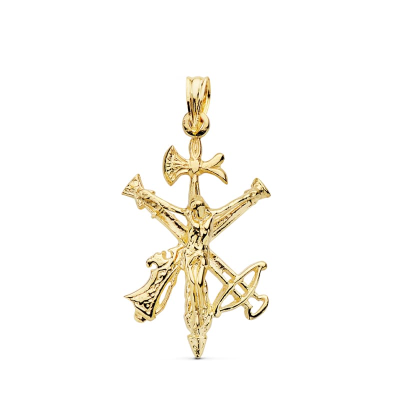 18K Christ Legion 29x18 mm 2.60 Gr