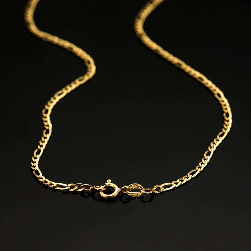 18K Yellow Gold Cartier Hollow Flat Link Chain Width: 2.2mm Length: 60 cm