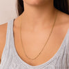 18K Yellow Gold Cartier Hollow Chain 2.5mm Length: 60 cm