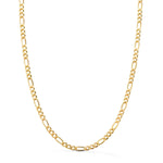 18K Yellow Gold Hollow Cartier Link Chain Width 4 mm Length 60 cm
