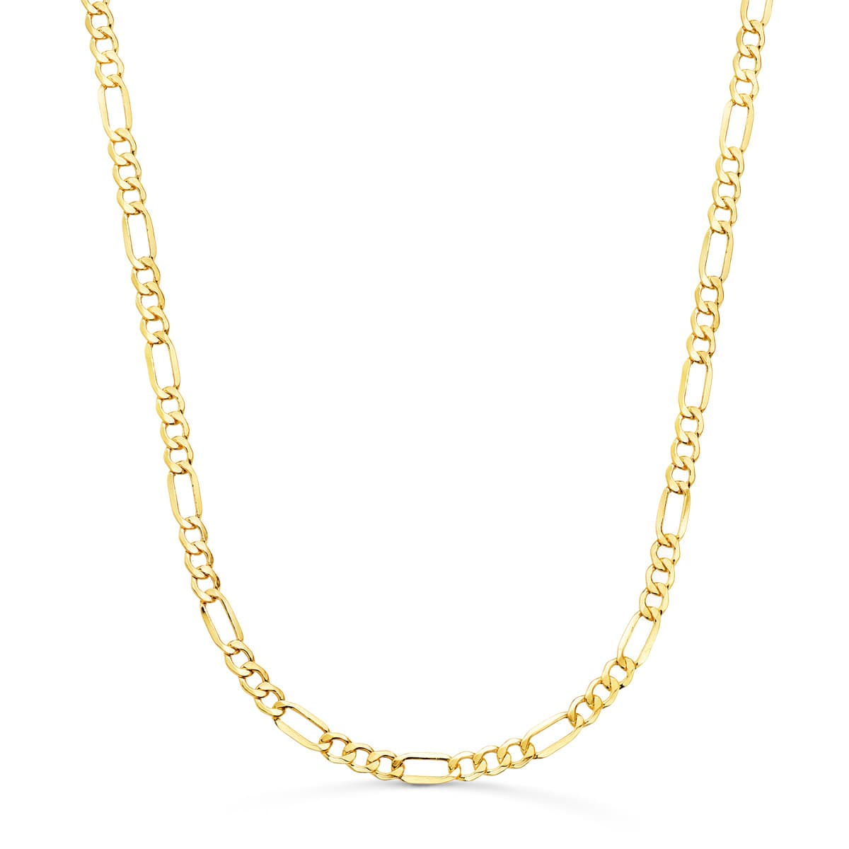 18K Yellow Gold Cartier Hollow Chain Width: 3.5mm Length: 50 cm Lobster Clasp