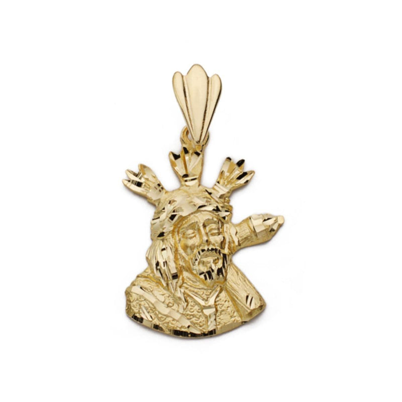 18K Christ Of The Great Power Silhouette 27x19 mm