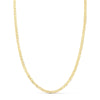 18K Yellow Gold Chain Hollow Flat Anchor Length 50 cm Width 2 mm