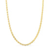 18K Yellow Gold Chain Hollow Anchor Length 50 cm Width 2 mm