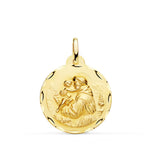 18K St. Anthony Medal 22mm