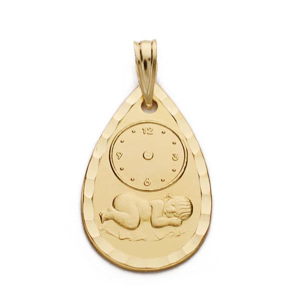 18K Child Medal Watch 22x14 mm