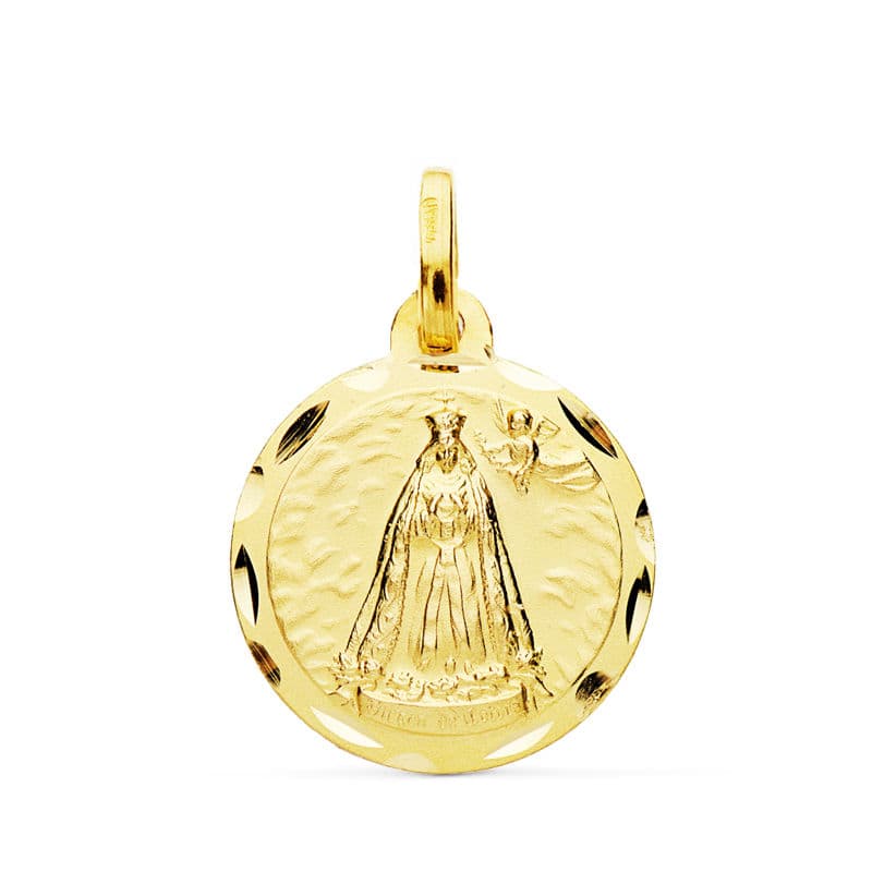 18K Medal Virgin of Cotoca 18 mm