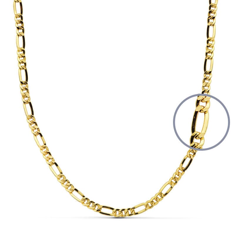 18K Cartier Chain 50 cm Hollow 3 mm