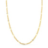 18K Yellow Gold Chain Anchor 3x1 Hollow Length 45 cm Width 2 mm