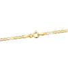 18K Yellow Gold Chain Anchor 3x1 Hollow Length 45 cm Width 2 mm
