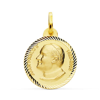 18K Saint John Paul Ii Medal 20 mm Helice Size