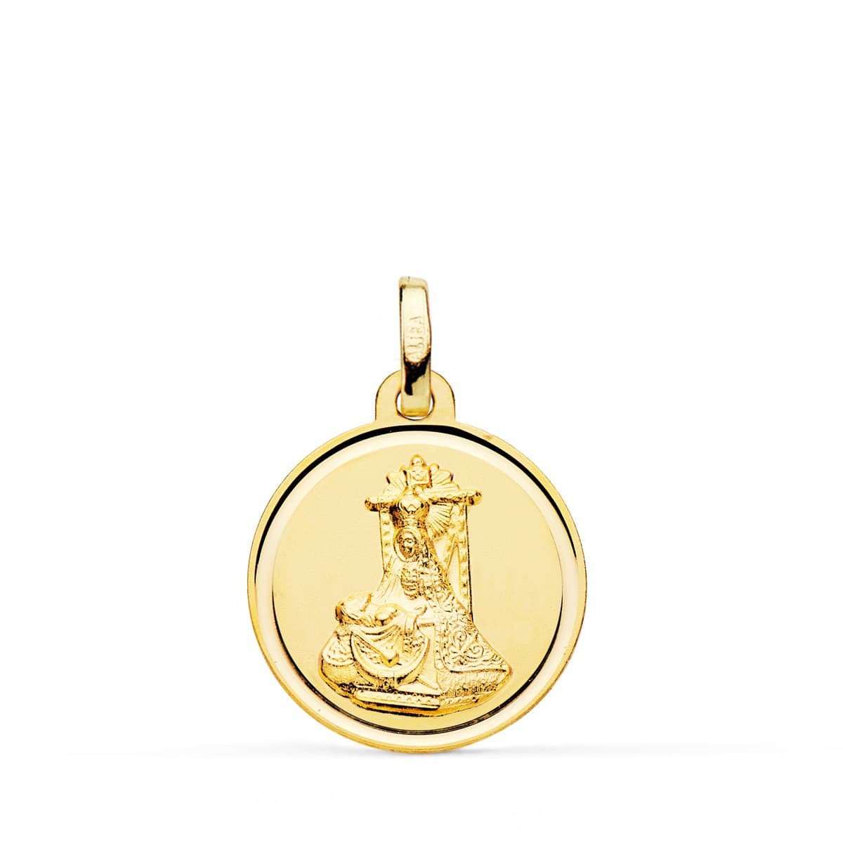 18K Medal Virgin of the Anguishes Bezel 18 mm