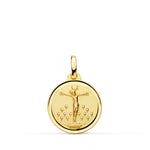 Lunette de médaille Cristo De La Laguna 18K 18 mm