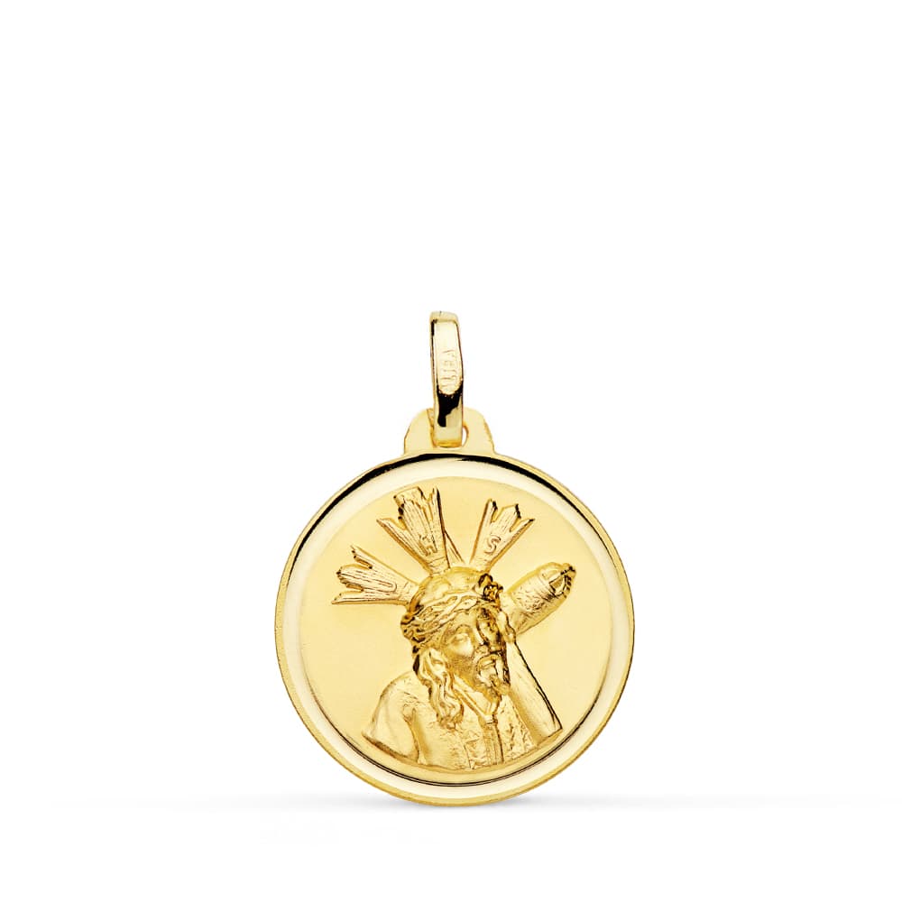 18K Medal Christ of the Great Power Bezel 18 mm