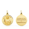 18K Saint Jude Thaddeus Medal Bezel 18 mm
