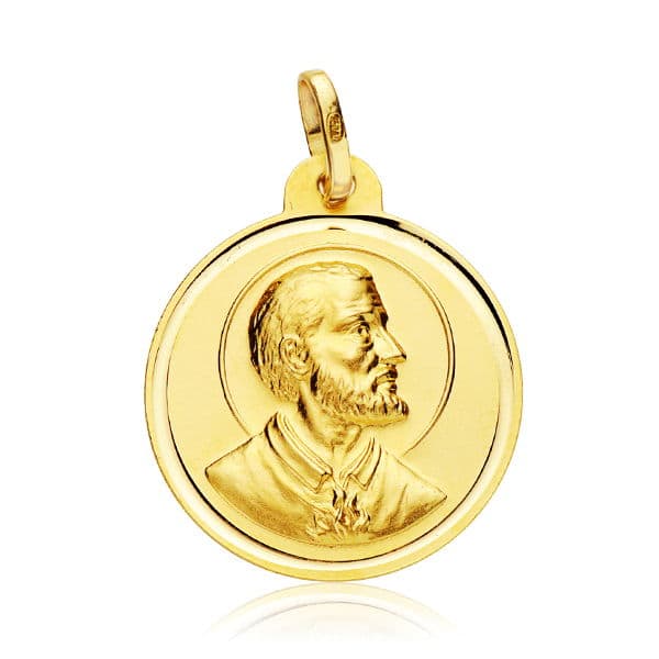 18K Saint Francis Xavier Medal 22 mm
