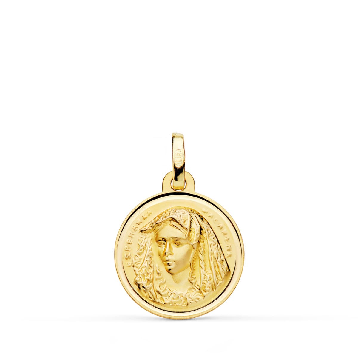 18K Medal Virgin Macarena Bezel 16 mm