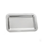 Bandeja de plata de ley modelo Cardinale rectangular 25x15 cm