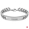 Pulsera Esclava Acero Barbada