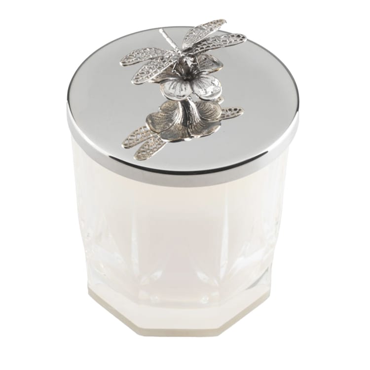 Dragonfly Candle Glass