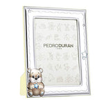 Pedro Duran Photo Frame Teddy Bear with Blue Stars