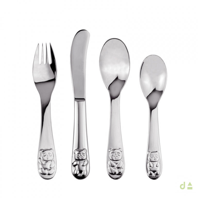 Set of Baby Feeding Cutlery Steel
