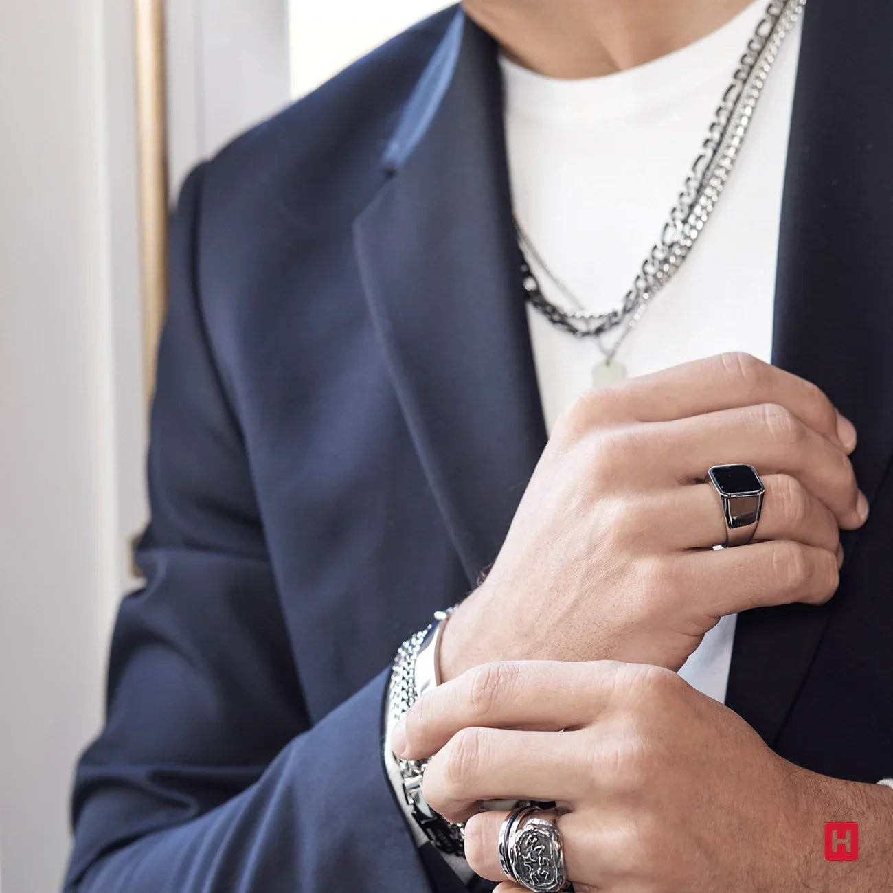 Black Imperium Steel Ring