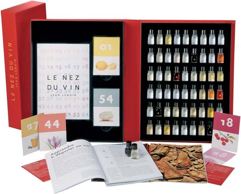 Le Nez du Vin - Set de 54 aromas de vino por Jean Lenoir