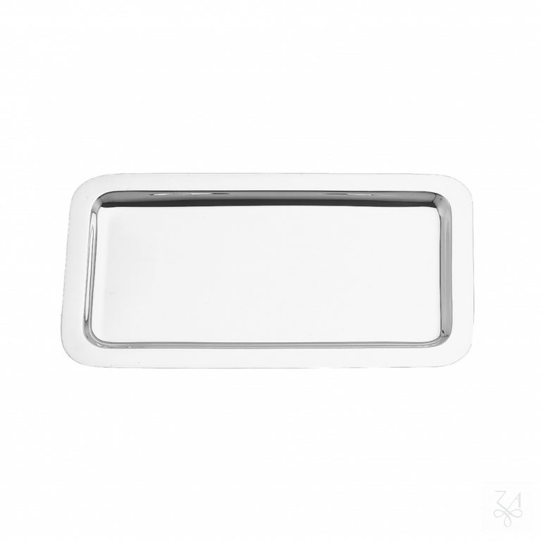 Bandejita rectangular Cardinale de plata de ley 925