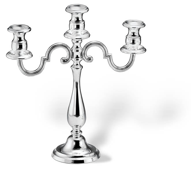 Antique English 3-Arm Candelabrum