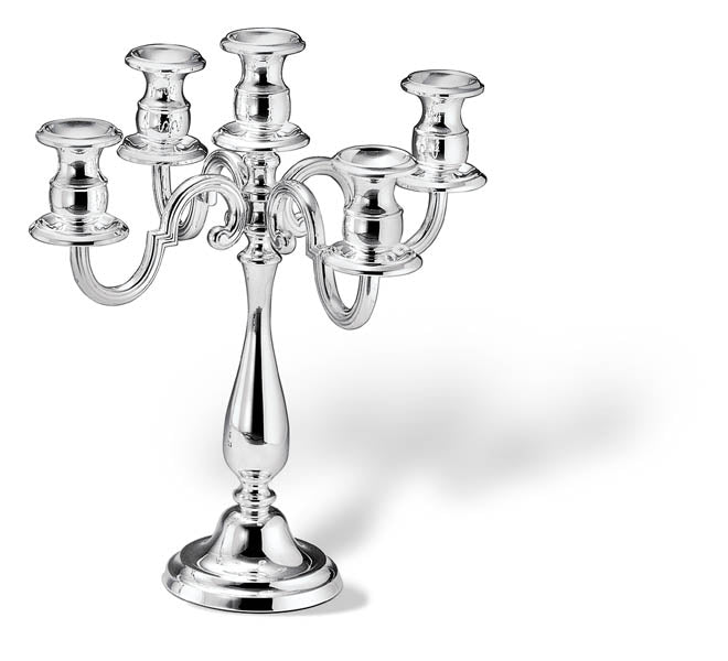 Antique English 5-Arm Candelabrum
