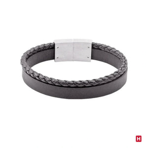 New Way V Men's Bracelet Black
