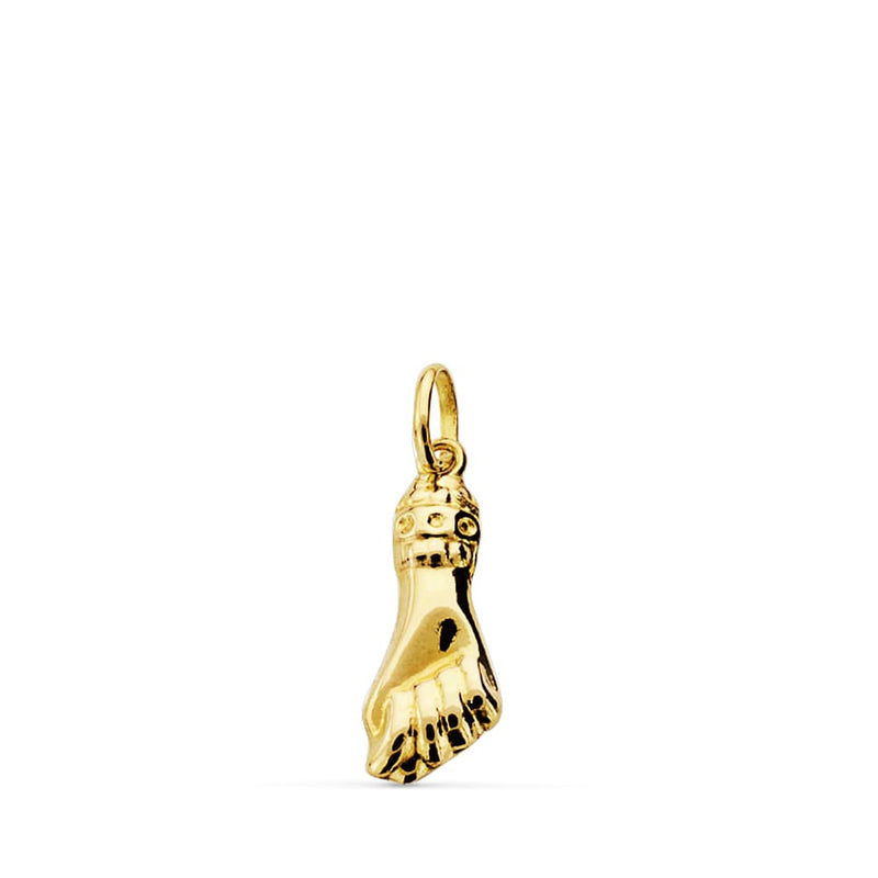 Pendentif Figue Poing Main Moyen 18K 19x7 mm