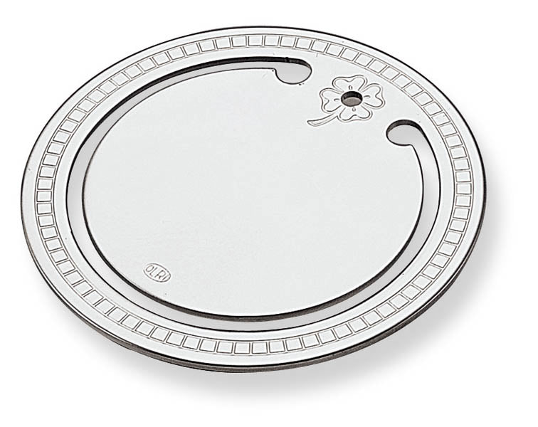 Money Clip Round Marker with Flower 