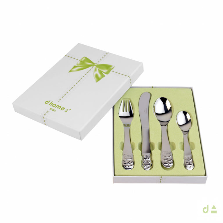 Set of Baby Feeding Cutlery Steel