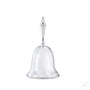 Campanilla de mesa modelo Inglés de plata de ley 925 con mango torneado
