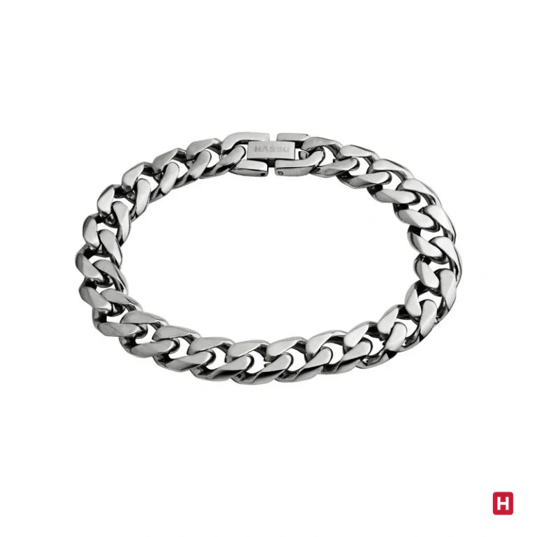 Powerful Barbada Steel Chain Bracelet