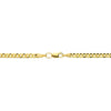 18K Curb Chain 50 cm Hollow 3 mm