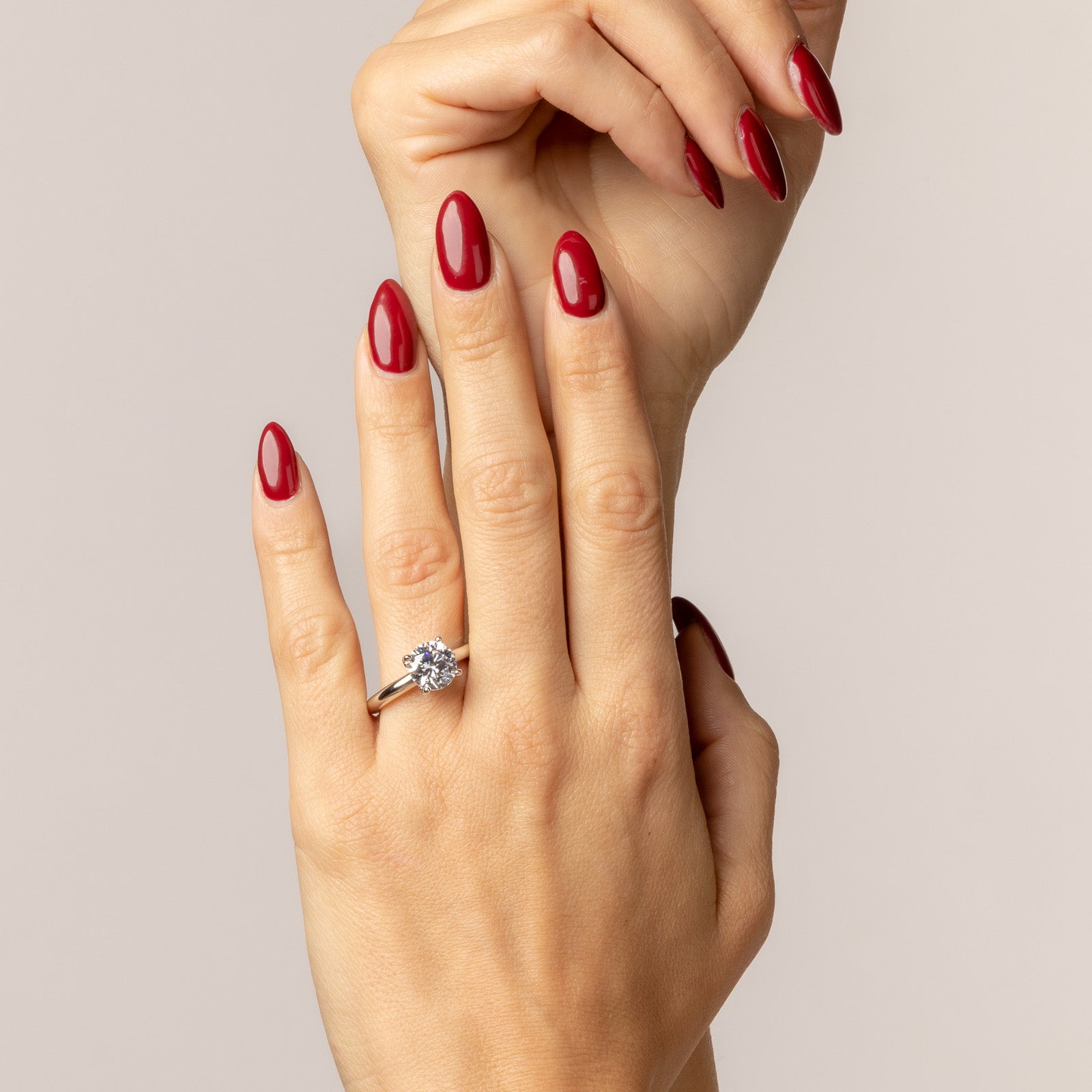 9 mm smooth stem solitaire