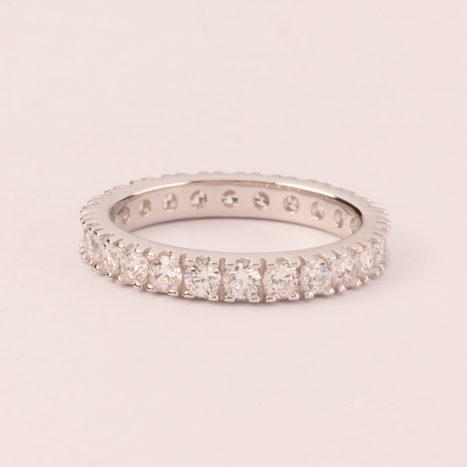 Alliance with 2.5 mm cubic zirconia