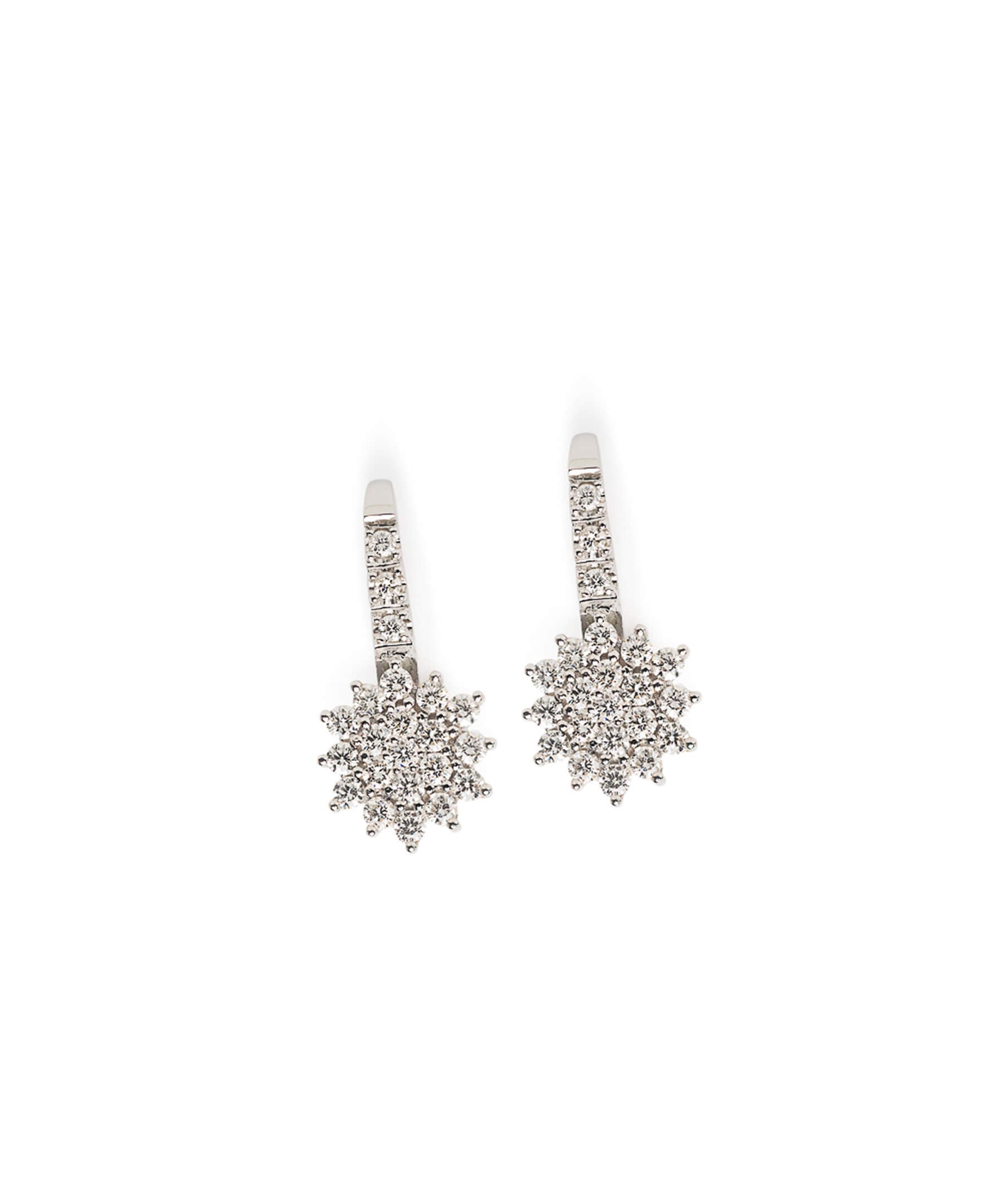 Gold and Diamond Earrings