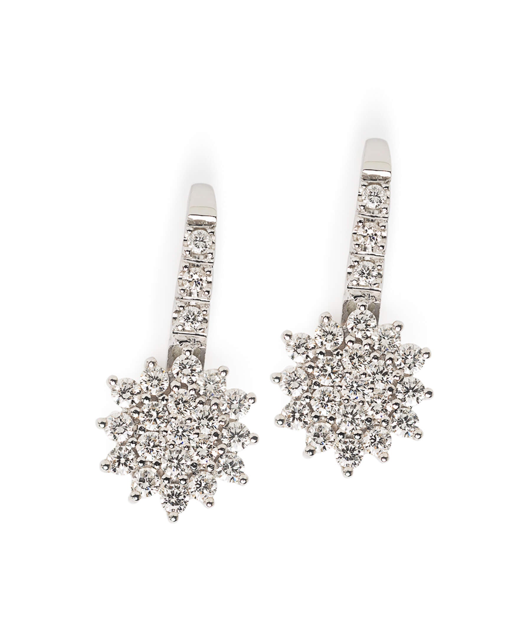 Gold and Diamond Earrings